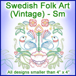 A Swedish Folk Art (Vintage) Design Pack - Image 5