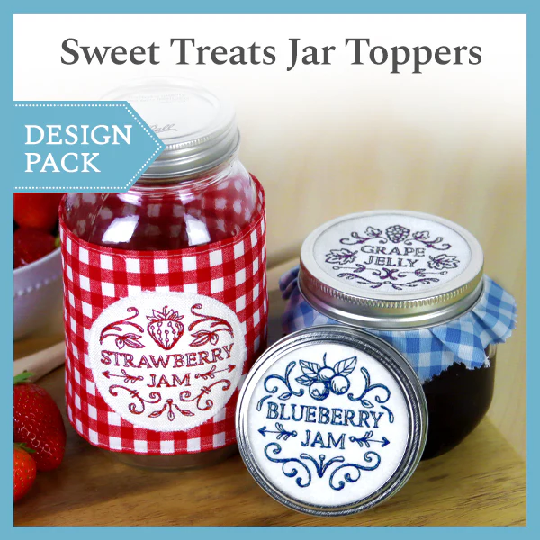A Sweet Treats Jar Toppers Design Pack - Image 2