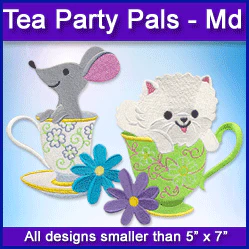 A Tea Party Pals Design Pack - Image 2