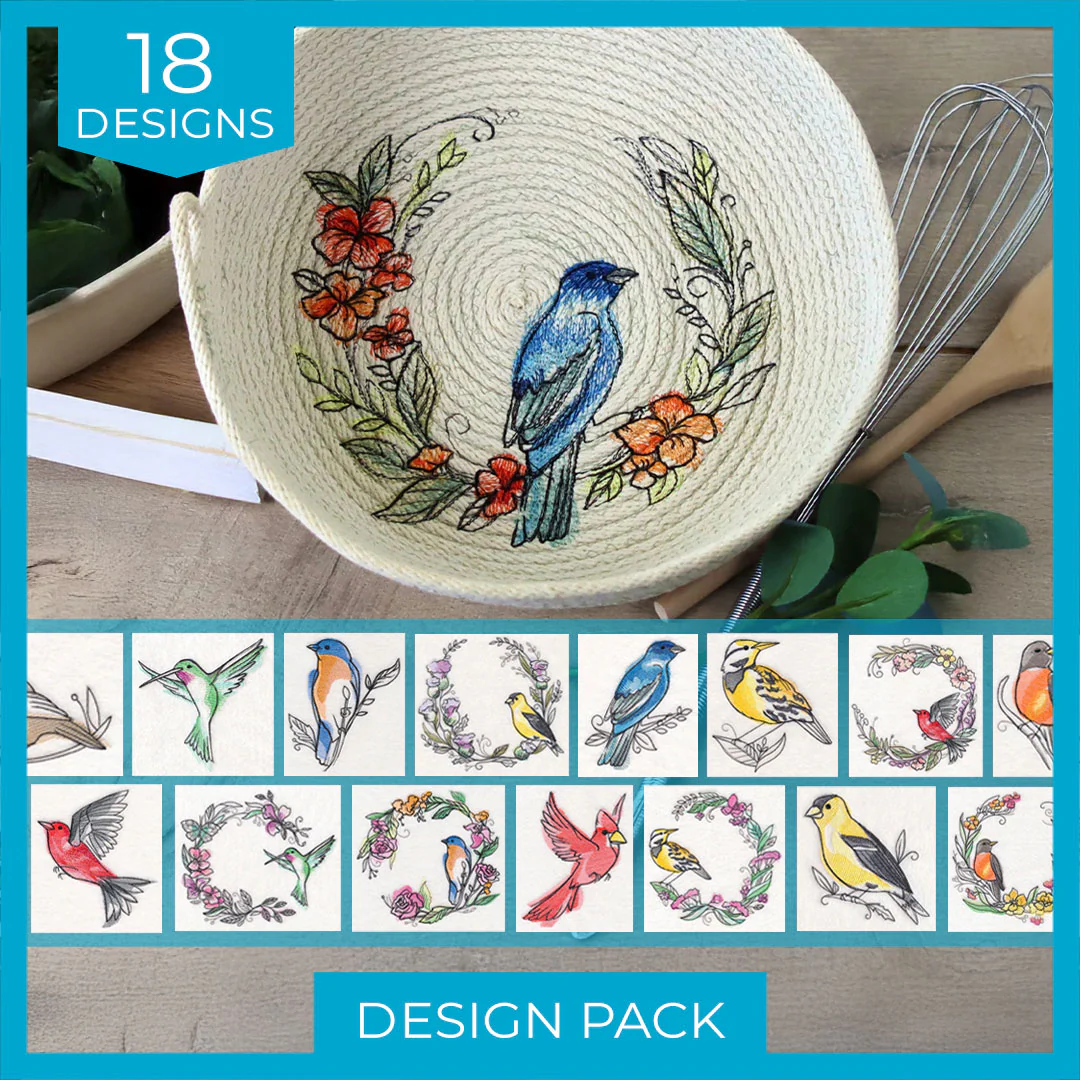 A Wings in Watercolor Design Pack - Image 4