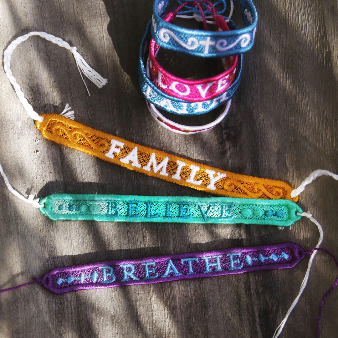 A Words of Wisdom Bracelets (Lace) Design Pack - Image 3