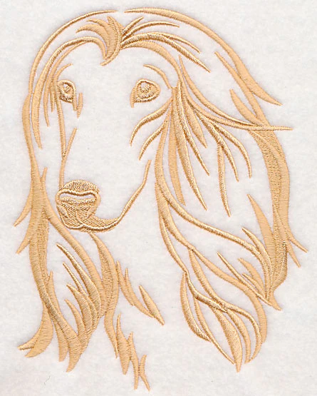 Afghan Hound Silhouette - Image 4