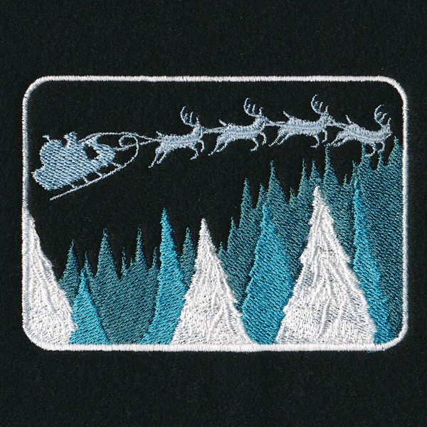 After Dark Silhouette - Santa's Sleigh - Image 3