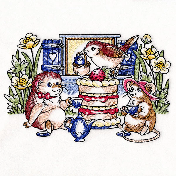 Afternoon Tea Mice & Friends - Image 3