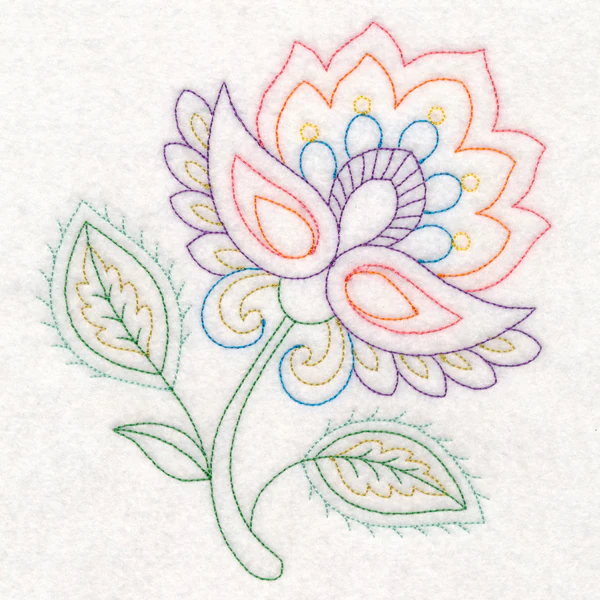 Airy Jacobean Flower (Vintage) - Image 2