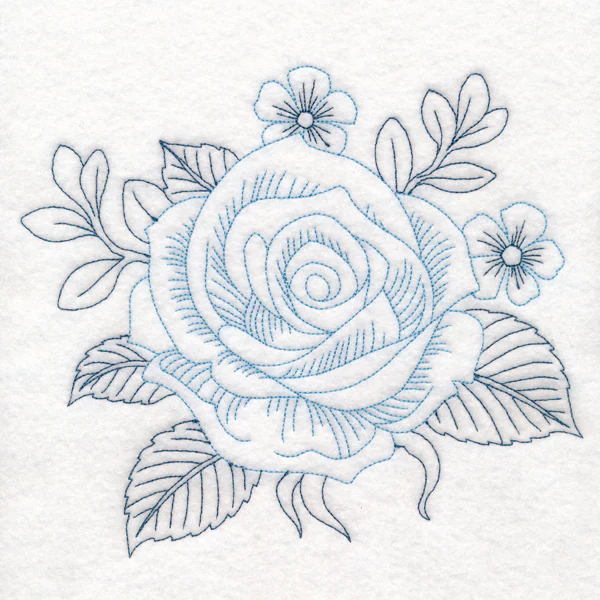 Airy Roses in Bloom (Vintage) - Image 5