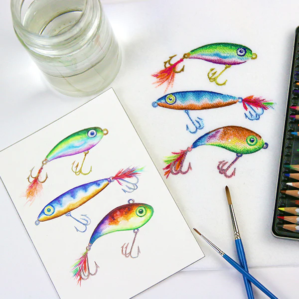 Al-Lure-ing Trio in Watercolor - Image 4