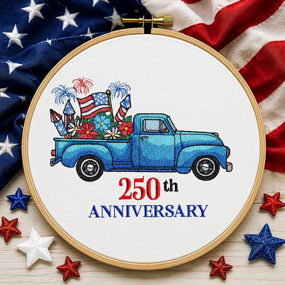 America 250th Anniversary Retro Truck - Image 5