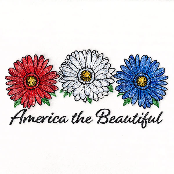America the Beautiful Daisies - Image 7