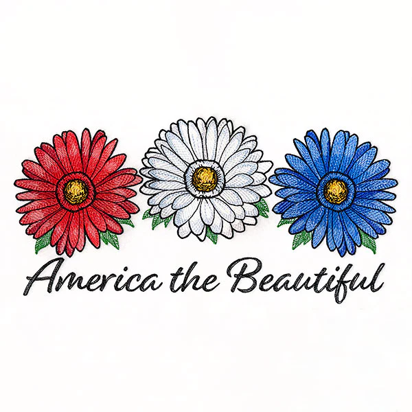 America the Beautiful Daisies - Image 9