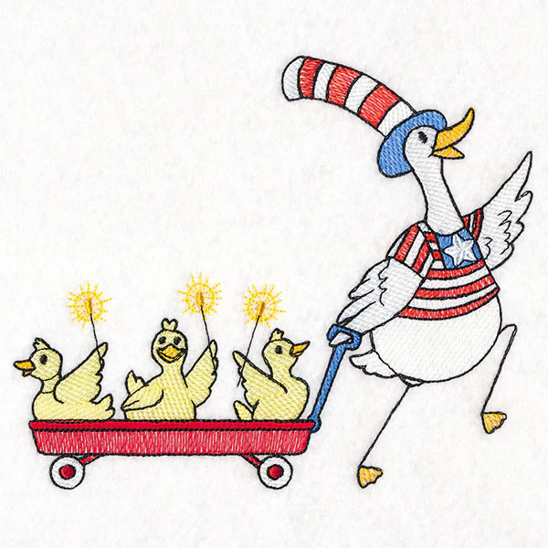 Americana Farm Parade - Gosling Wagon - Image 3