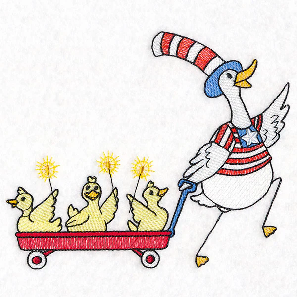 Americana Farm Parade - Gosling Wagon - Image 4