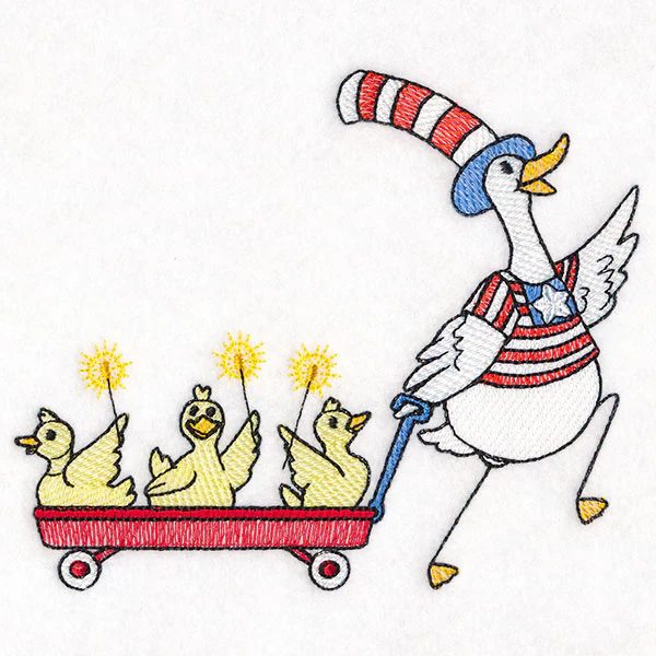 Americana Farm Parade - Gosling Wagon - Image 5