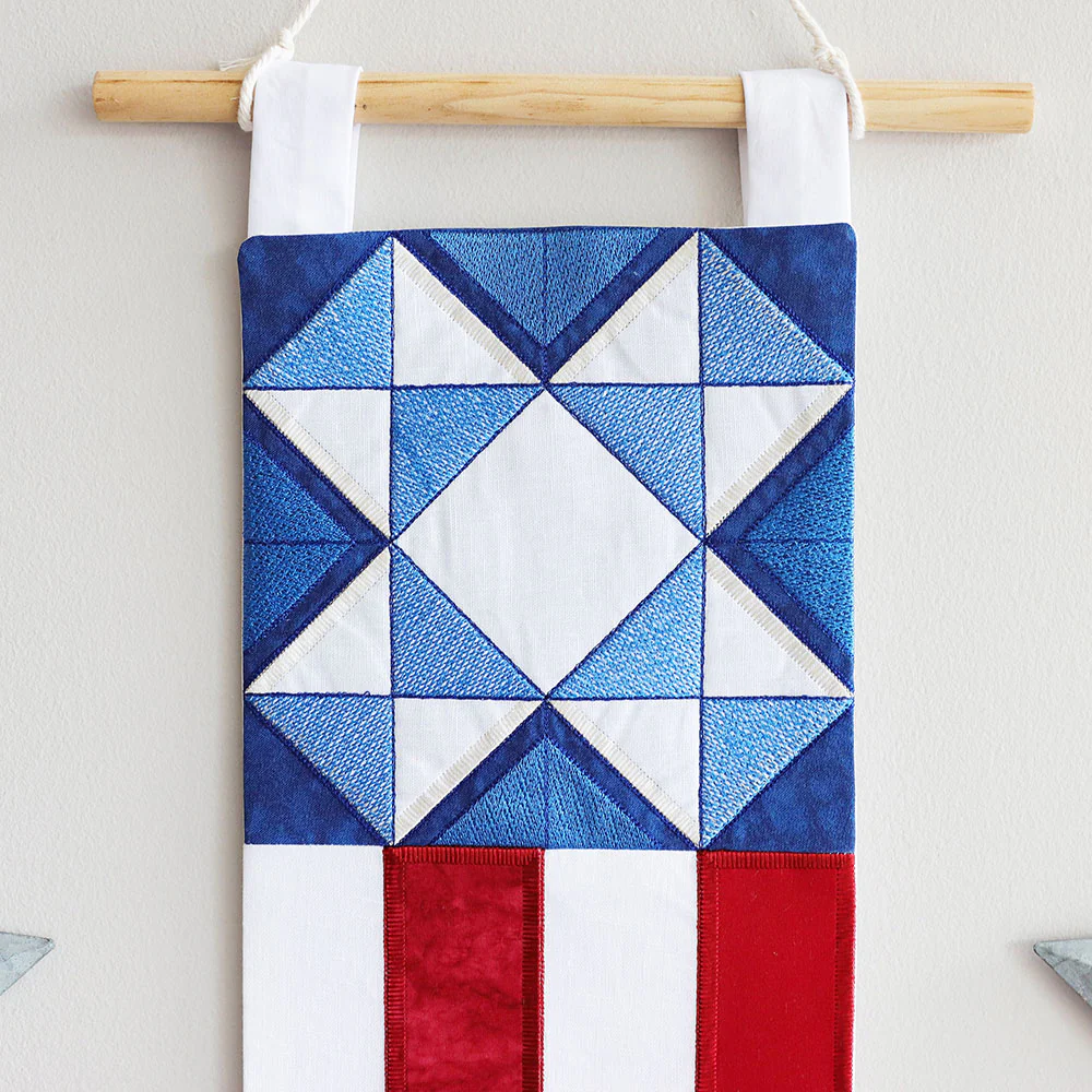 Americana Flag Panel Set (Applique) - Image 5