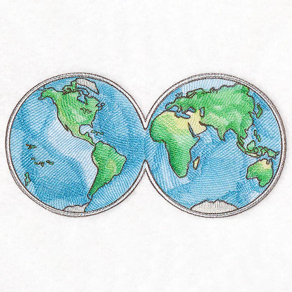 Antique World Map - Image 3