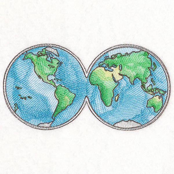 Antique World Map - Image 5