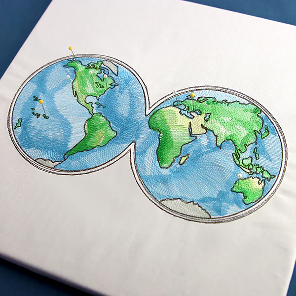 Antique World Map - Image 6