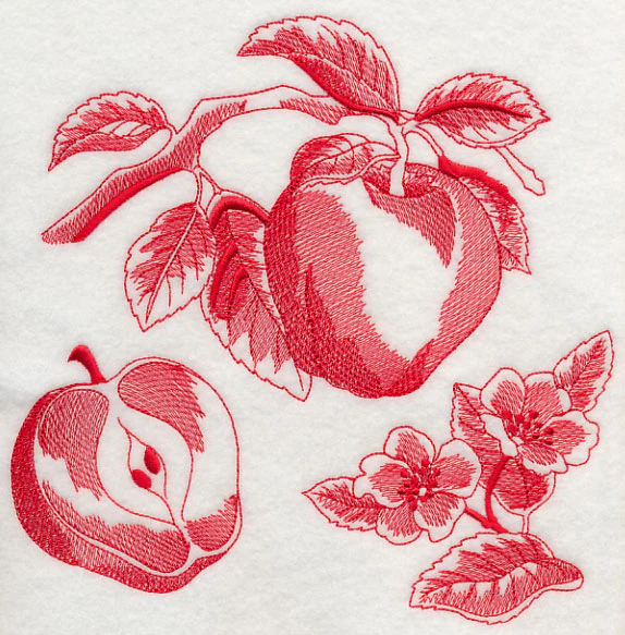 Apple Botanical (Toile) - Image 6
