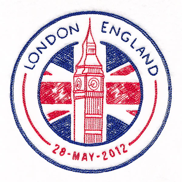 Around the World - London Stamp - Image 6