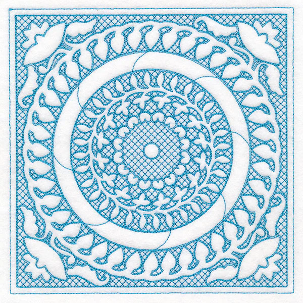 Art Deco Delights 5 (Trapunto) - Image 3