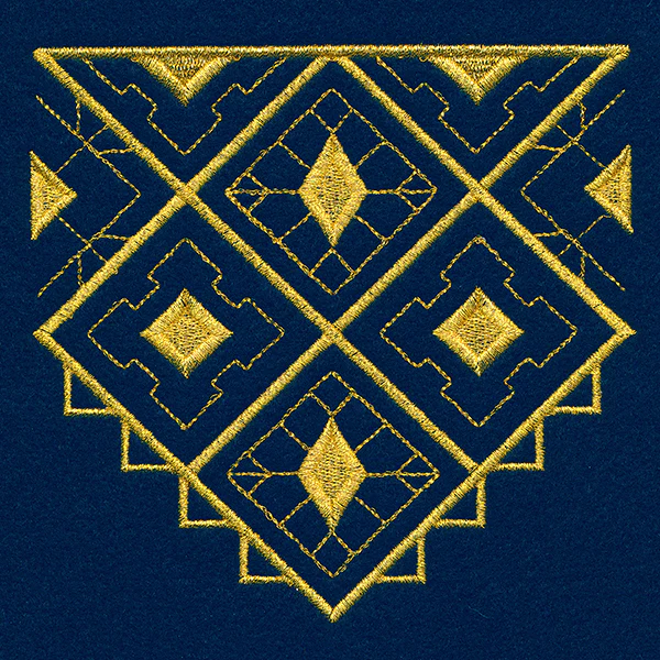Art Deco Geometry Pocket - Image 2
