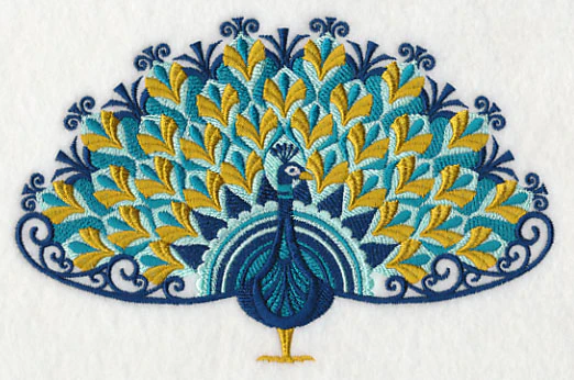 Art Deco Peacock - Image 4