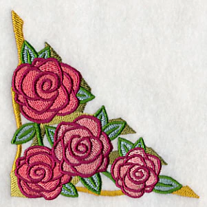 Art Deco Rose Corner - Image 3