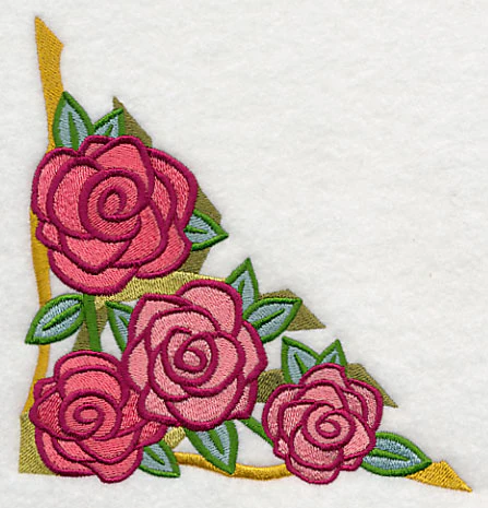 Art Deco Rose Corner - Image 4