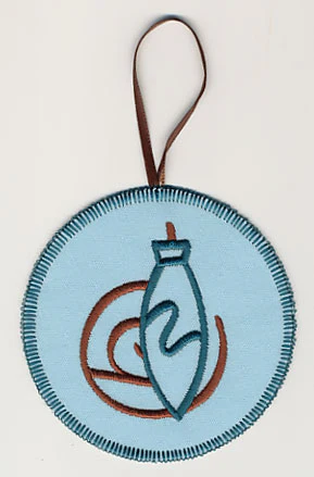 Art Nouveau Antique Ornament (In-the-Hoop)