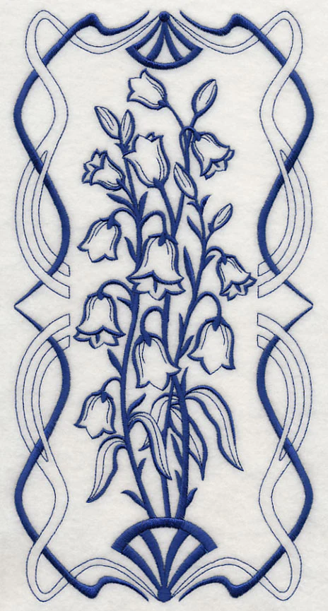 Art Nouveau Bellflower (Bluework) - Image 5