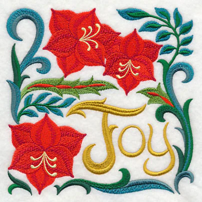 Art Nouveau Joy with Amaryllis - Image 4