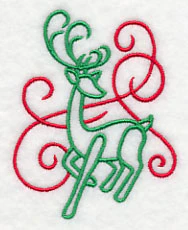 Art Nouveau Reindeer - Image 4