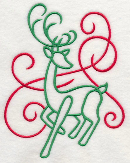 Art Nouveau Reindeer - Image 5