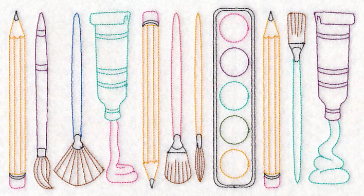 Art Quick Stitch Border (Vintage) - Image 2