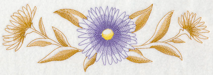 Aster Border (Toile) - Image 5