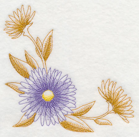 Aster Corner (Toile) - Image 4