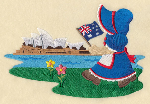 Australian Day Sunbonnet Sue - Image 3