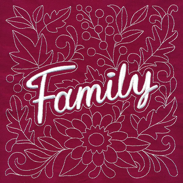 Autumn Blessings - Family (Puff Foam)
