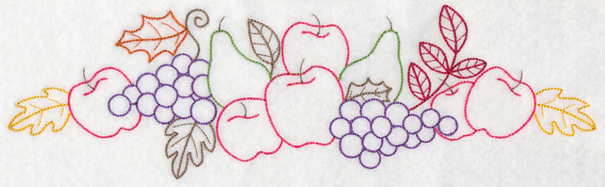 Autumn Bounty Border (Vintage) - Image 6