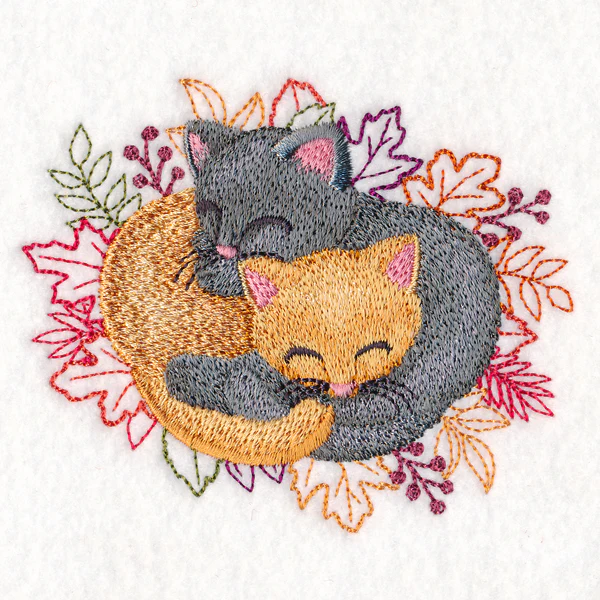 Autumn Cozy Cuddlers - Cats - Image 3