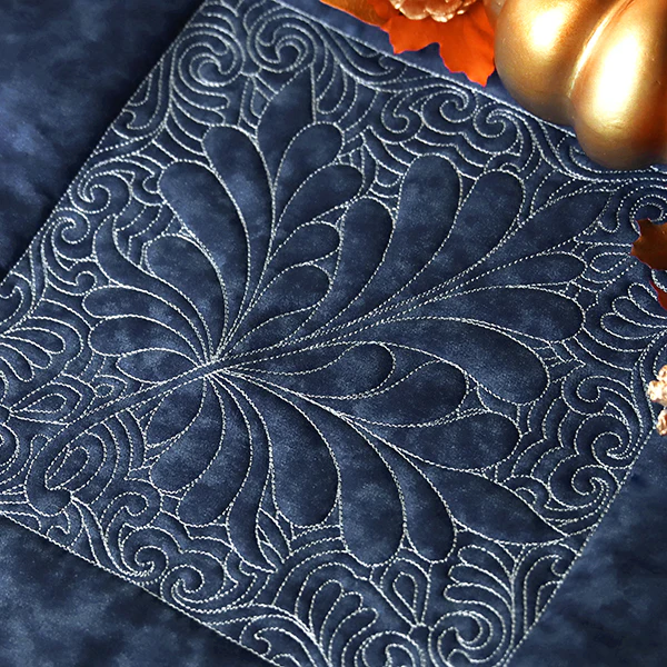 Autumn Delights Maple Leaf Quilting Square (Double Run) - Image 10