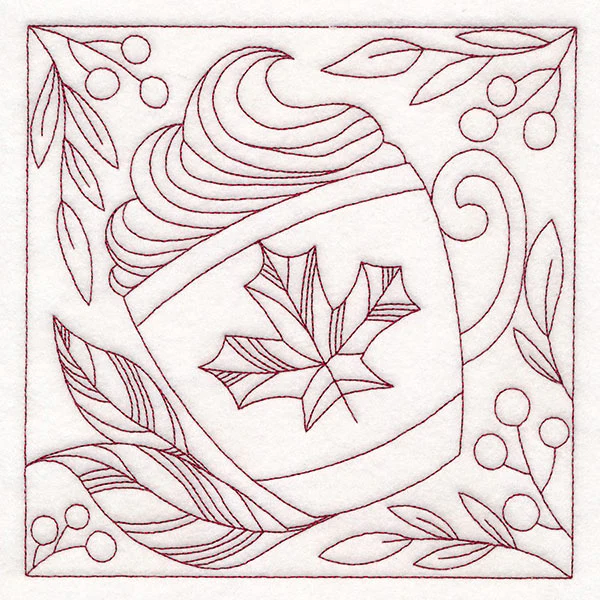 Autumn Details Quilting - Maple Latte (Double Run) - Image 2