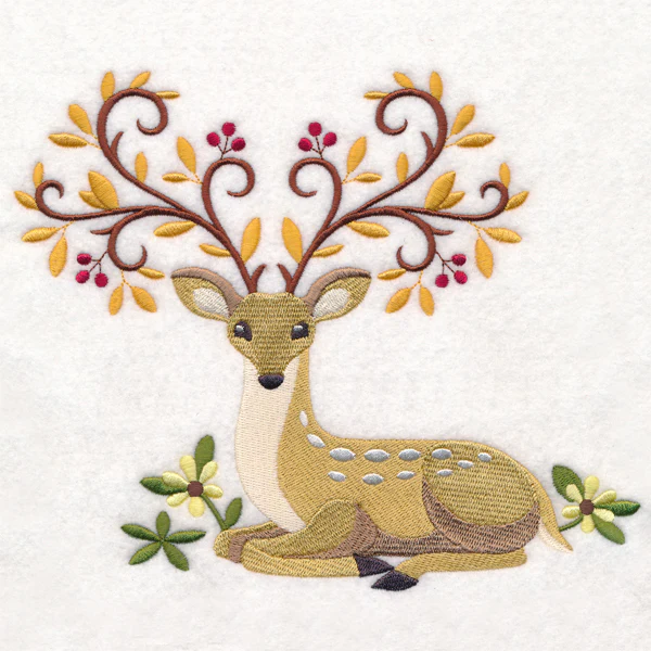 Autumn Elegance Deer