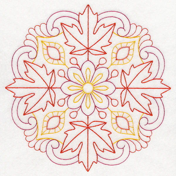 Autumn Gold Medallion (Vintage) - Image 6