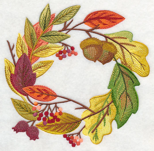 Autumn Harvest Potpourri Wreath - Image 2