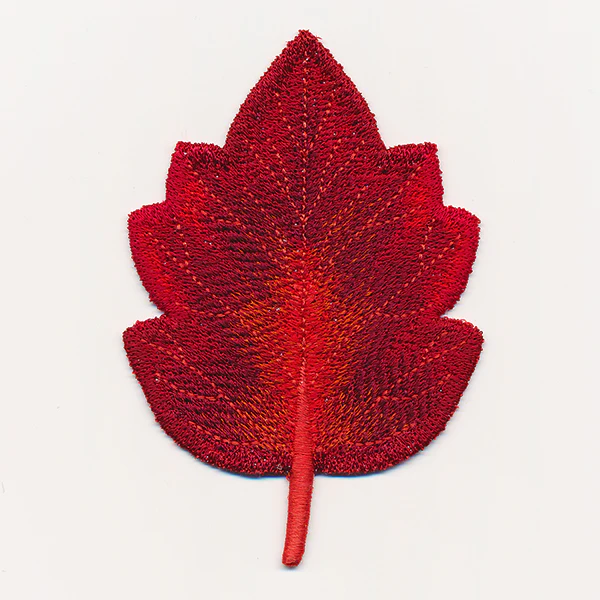 Autumn Hawthorn Leaf (In-the-Hoop) - Image 6