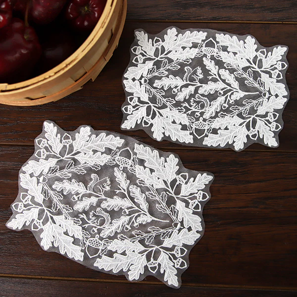 Autumn is Calling Doily (Organza) - Image 4