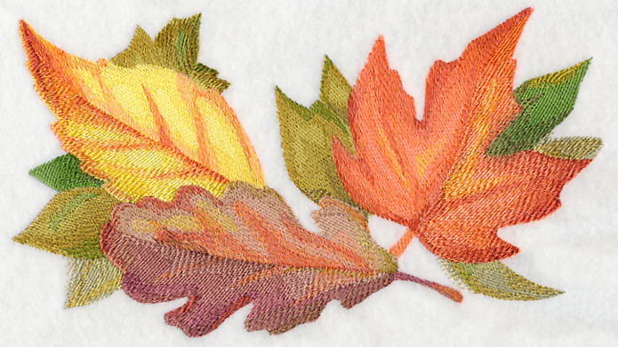Autumn Leaves in Watercolor - Image 2