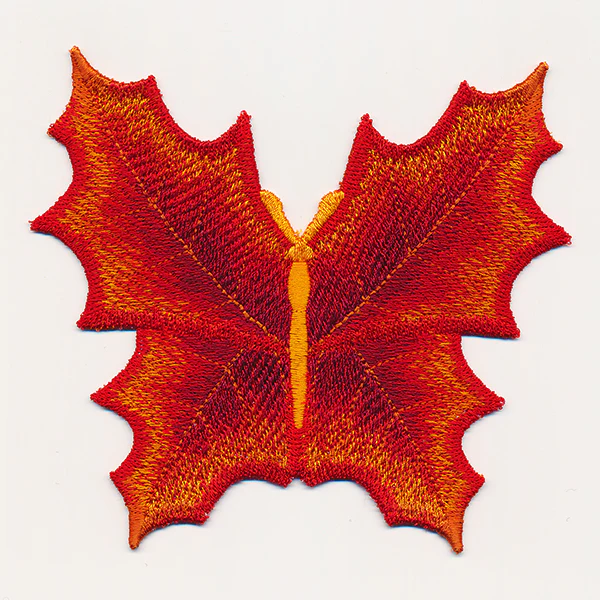 Autumn Maple Leaf Butterfly (In-the-Hoop) - Image 4