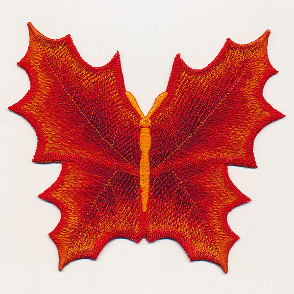 Autumn Maple Leaf Butterfly (In-the-Hoop) - Image 8